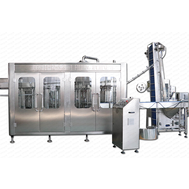 1500BPH CGF14-12-5 water filling machine for 5-10L