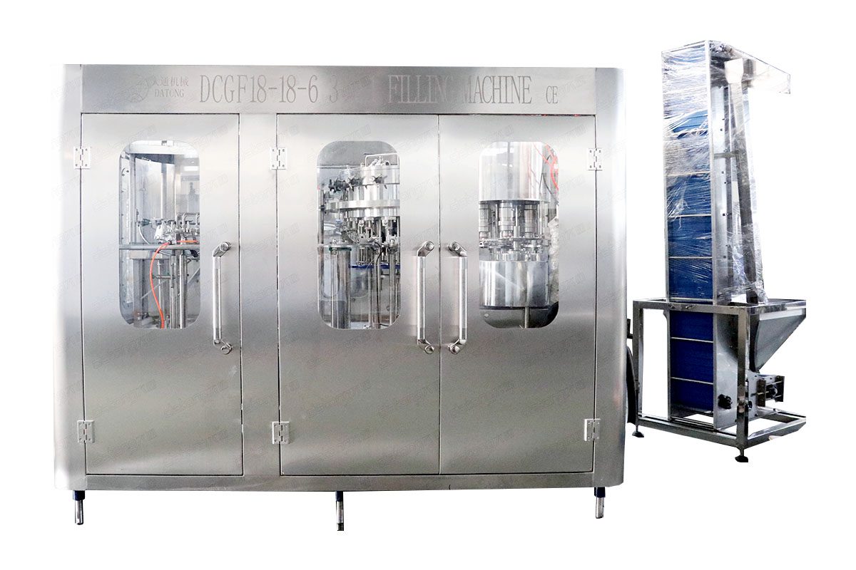 Automatic Carbonated Beverage Bottle Washing Filling Capping Machine