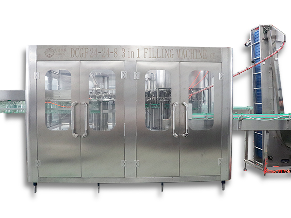 Automatic Carbonated Drink Soda Water Filling Machine For Glass Bottle