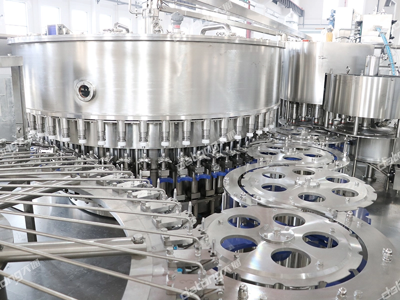 mineral water bottle filling machine washing and filling part