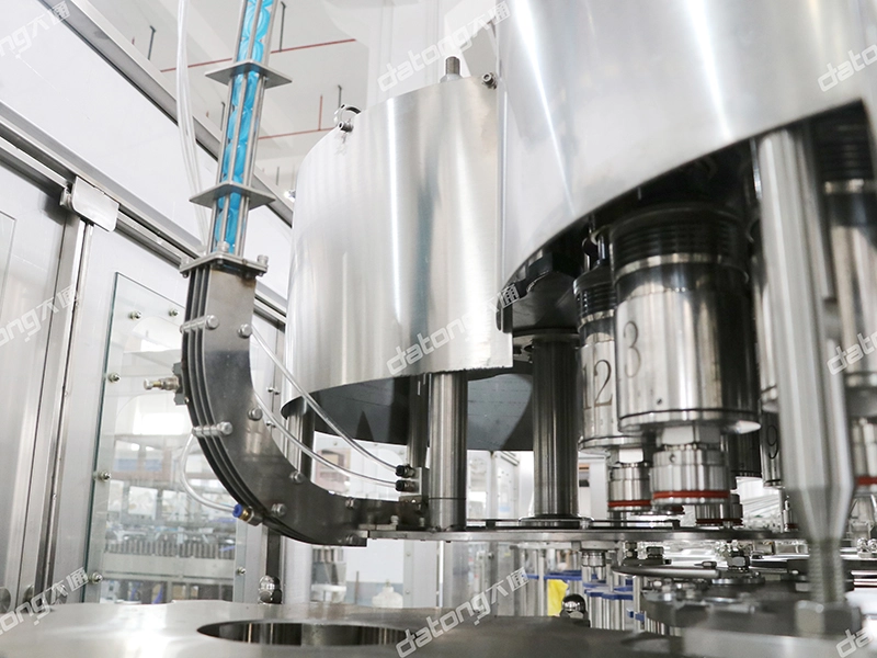 bottle water filling machine capping part
