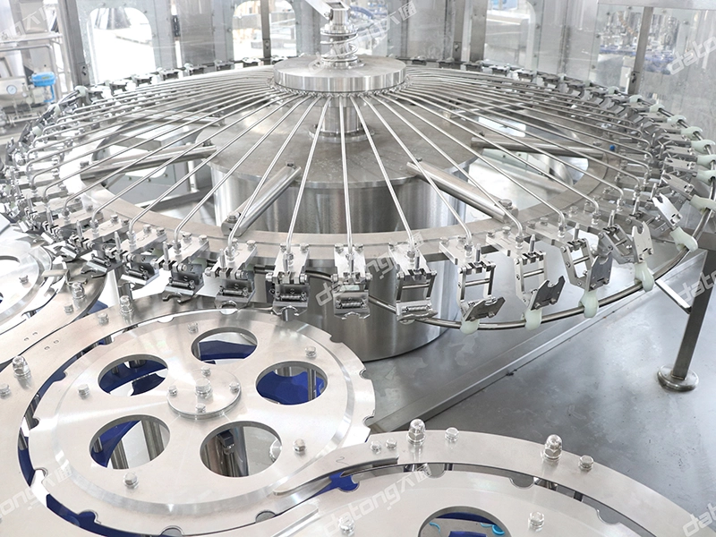 mineral water bottling machine washing and filling part