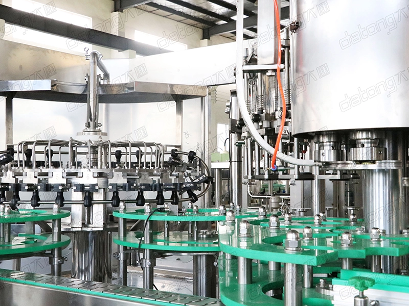 beverage filling machine detailed picture