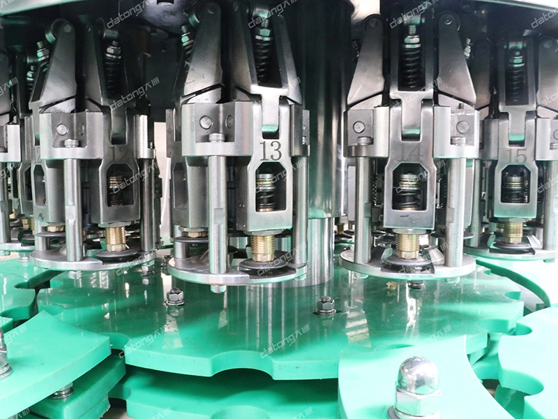 hot juice filling machine with magnetic bottle capping machine