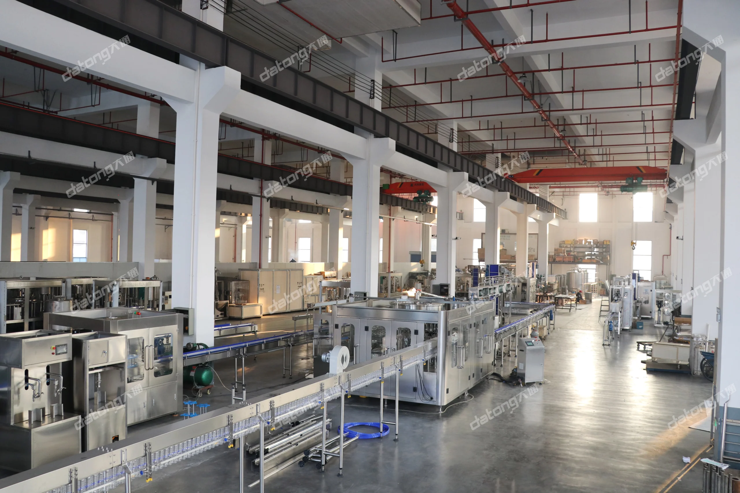 datong water filling machine line