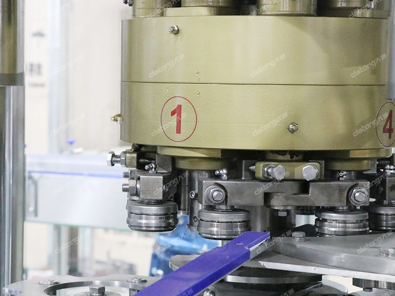 soda can filling machine