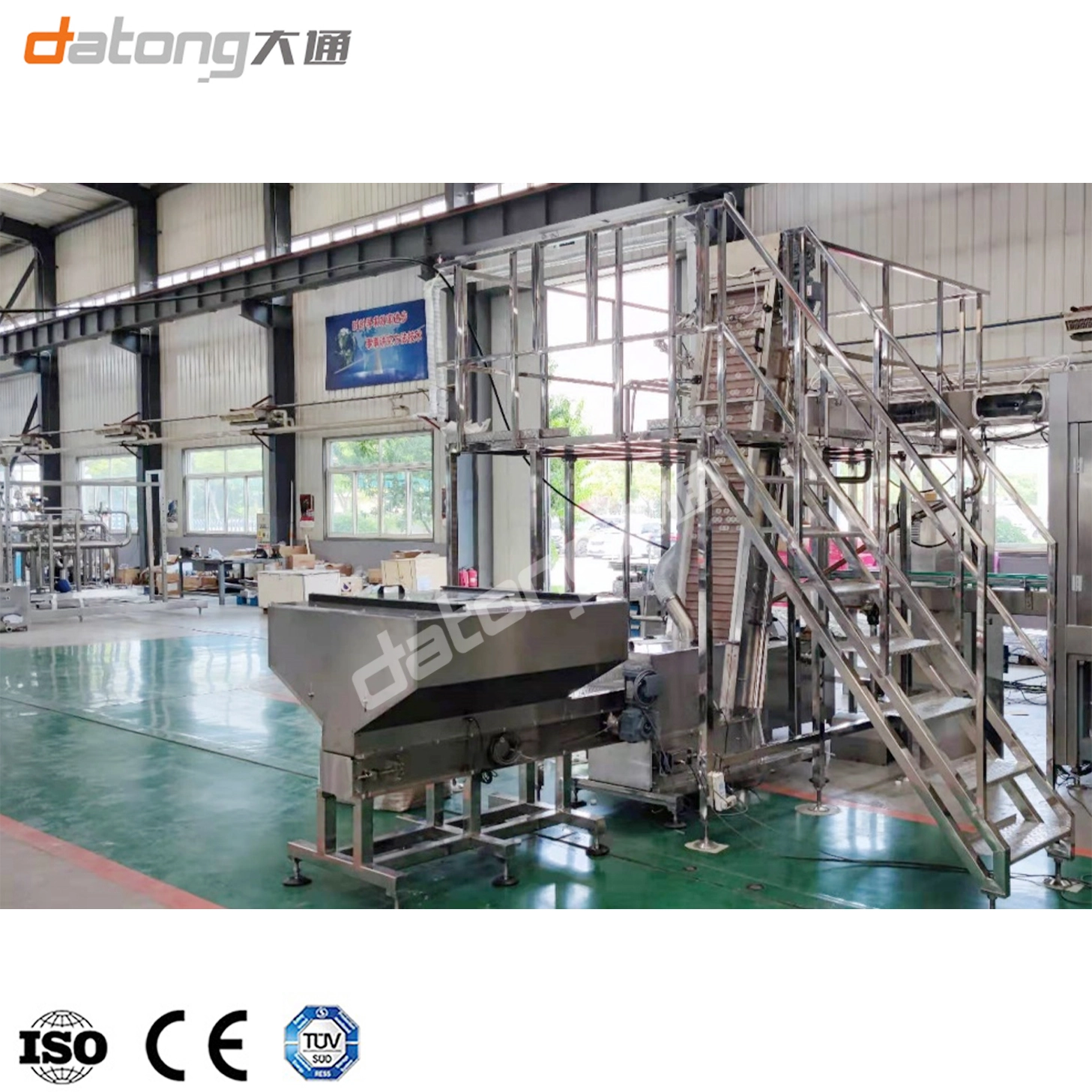18000BPH Automatic Combi Block Blowing Filling Capping Machine for Water Juice Csd Beverage