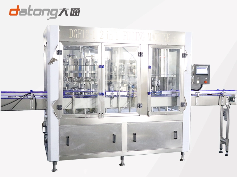1000-2000CPH 2 in 1 Model Beer Can Filling Machine