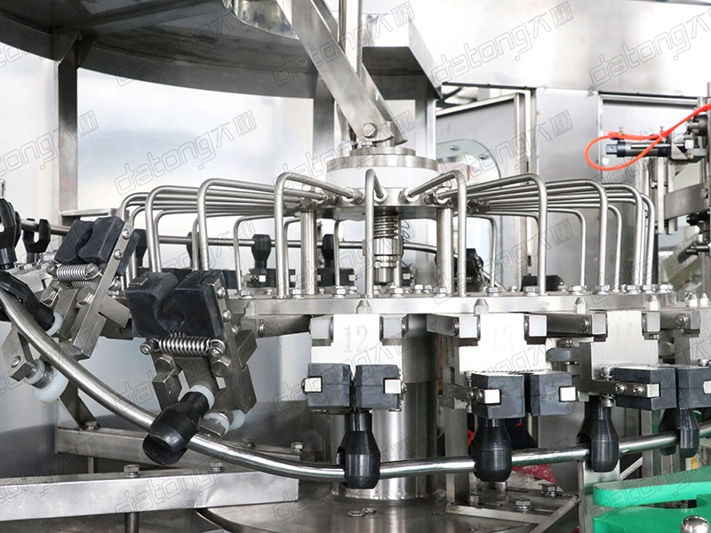 automatic beverage filling machine washing head