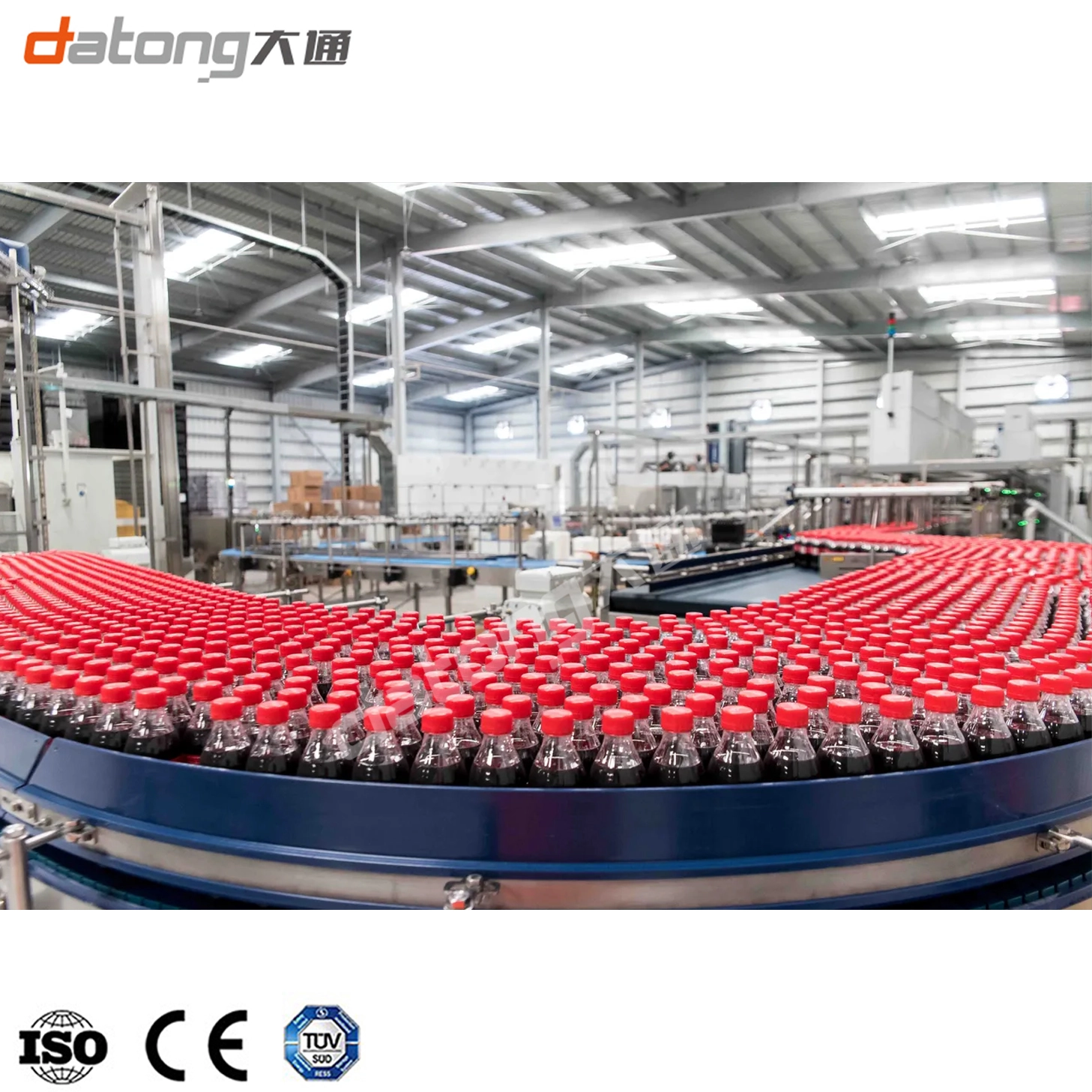 18000BPH Automatic Combi Block Blowing Filling Capping Machine for Water Juice Csd Beverage