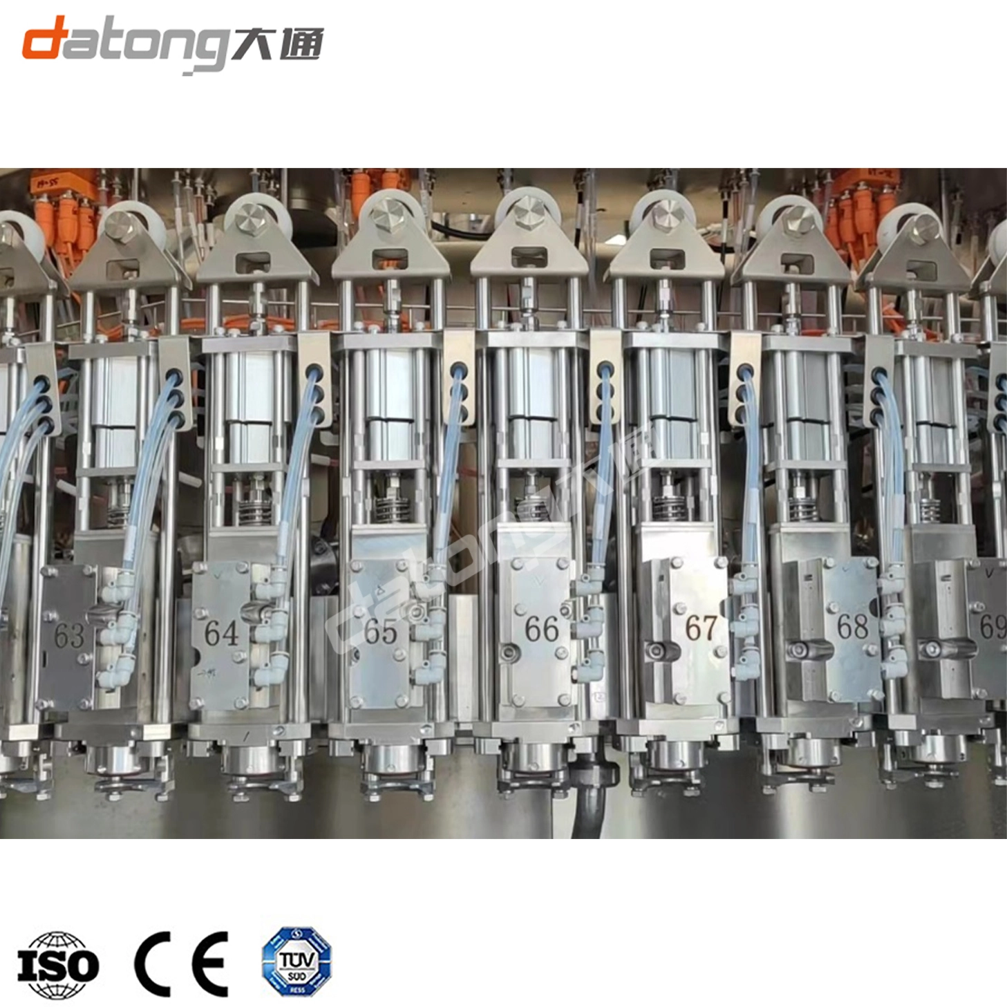 18000BPH Automatic Combi Block Blowing Filling Capping Machine for Water Juice Csd Beverage