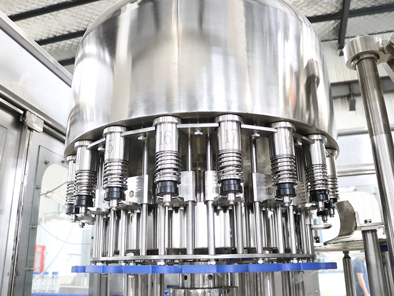 6000BPH RCGF18-18-18-6 PET Bottle Juice Filling Machine 4-in-1