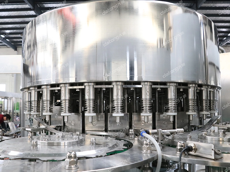 juice filling machine with filling part