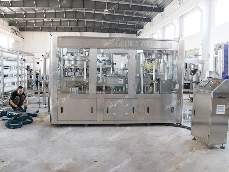 datong automatic carbonated can filling machine 10000cph